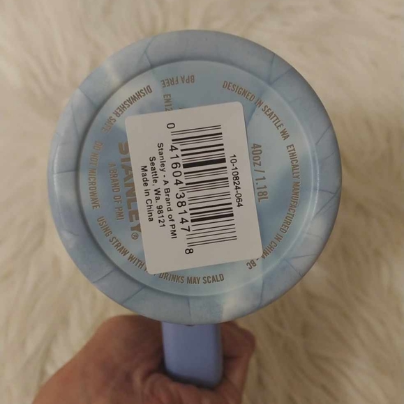 💙FIRM! NWT STANLEY QUENCHER H2.0 TUMBLER OCEAN BLUE - Picture 10 of 10
